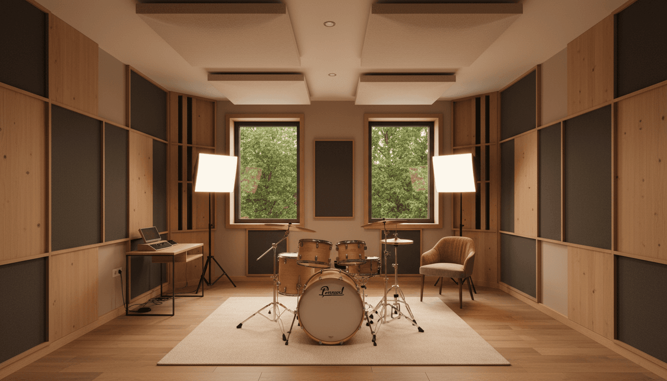 CGL Pro Drum Tuition sensory-friendly studio in Liverpool City Centre